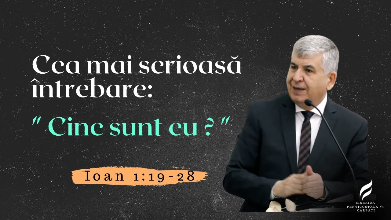 Relu Moldovanu - Cea mai serioasă întrebare: „Cine sunt eu?”