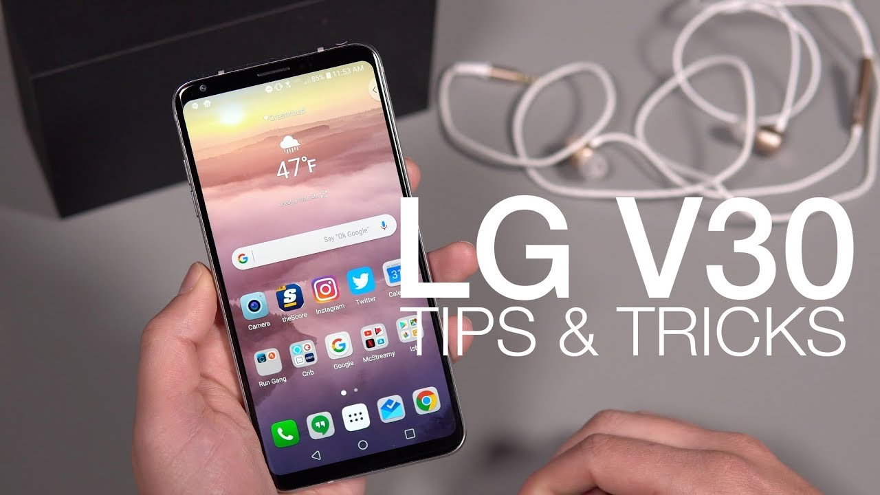20+ LG V30 Tips and Tricks!