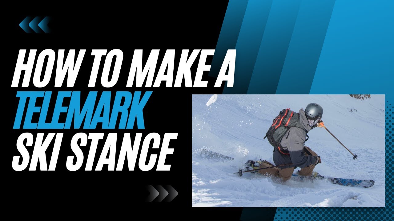 Beginner Telemark Skiing Technique | How to Make a Telemark Ski Stance