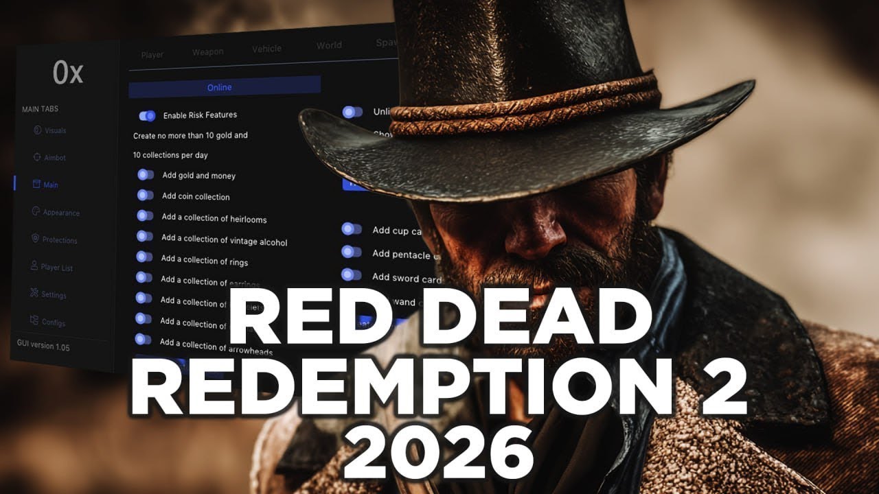 Red Dead Online Cheat Menu | RDR 2 Hack | Red Dead Online Mod Menu PC 2026 | RDR 2 Money Hack