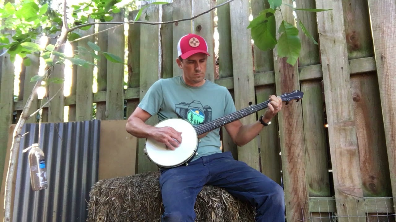 Calkins Banjos , Sweet Sunny South,  Openback with Nylgut, two-finger style.
