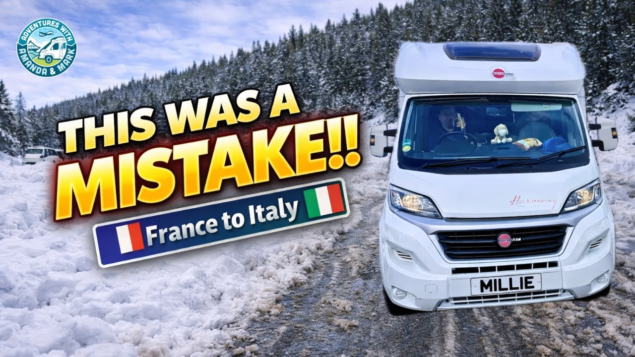 БОЛЬШАЯ ОШИБКА!! Как избежать платных дорог при поездке из Франции в Италию - Эпизод 6