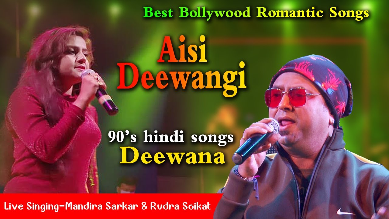 Aisi Deewangi -  Deewana || Bollywood Romantic Song || Live Singing Mandira Sarkar & Rudra Soikat