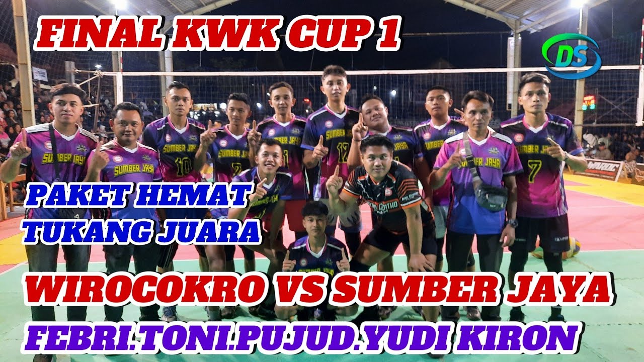GRAN FINAL KWK CUP 1 WIRO COKRO VS SUBER JAYA PUDAK FBRI | PUJUD|YUDI KIRON VS CUPONG|DANU|LEON DORR