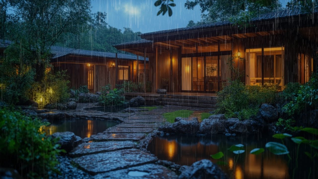 Rain Sounds For Sleeping - 99,9% Instantly Fall Asleep With Rain Sound At Night, Relax