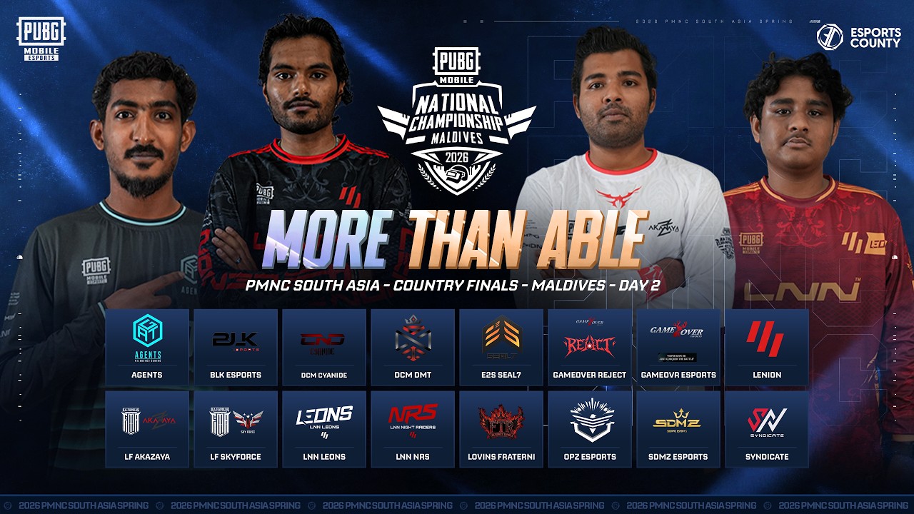 2026 PUBG MOBILE NATIONAL CHAMPIONSHIP - MALDIVES | National Finals | DAY 2