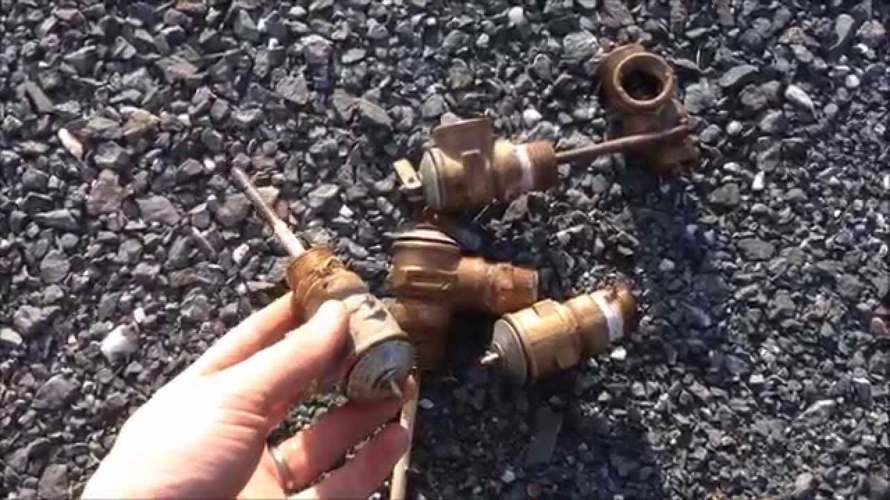 Recycling/Scrapping Brass Pressure Relief Valves from Hot Water Tanks