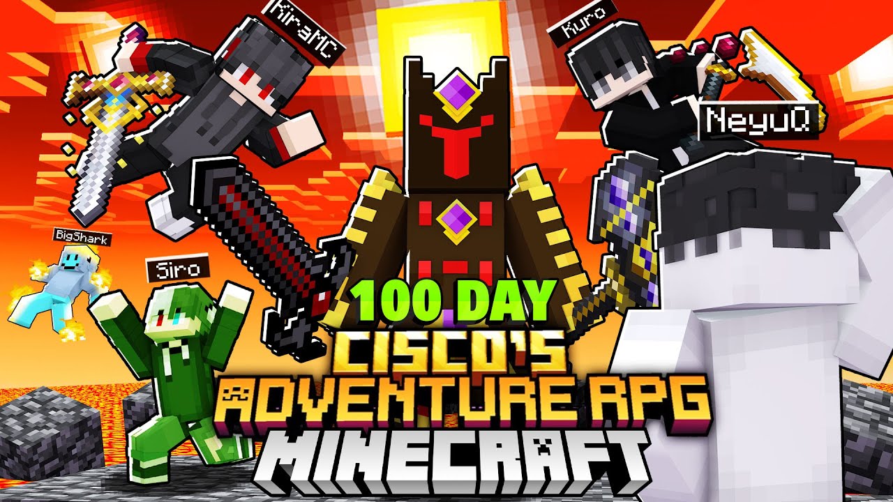 100 Ngày Minecraft Cisco's Fantasy Medieval RP Cùng KiraMC, BigShark, Siro, KuroMC!!