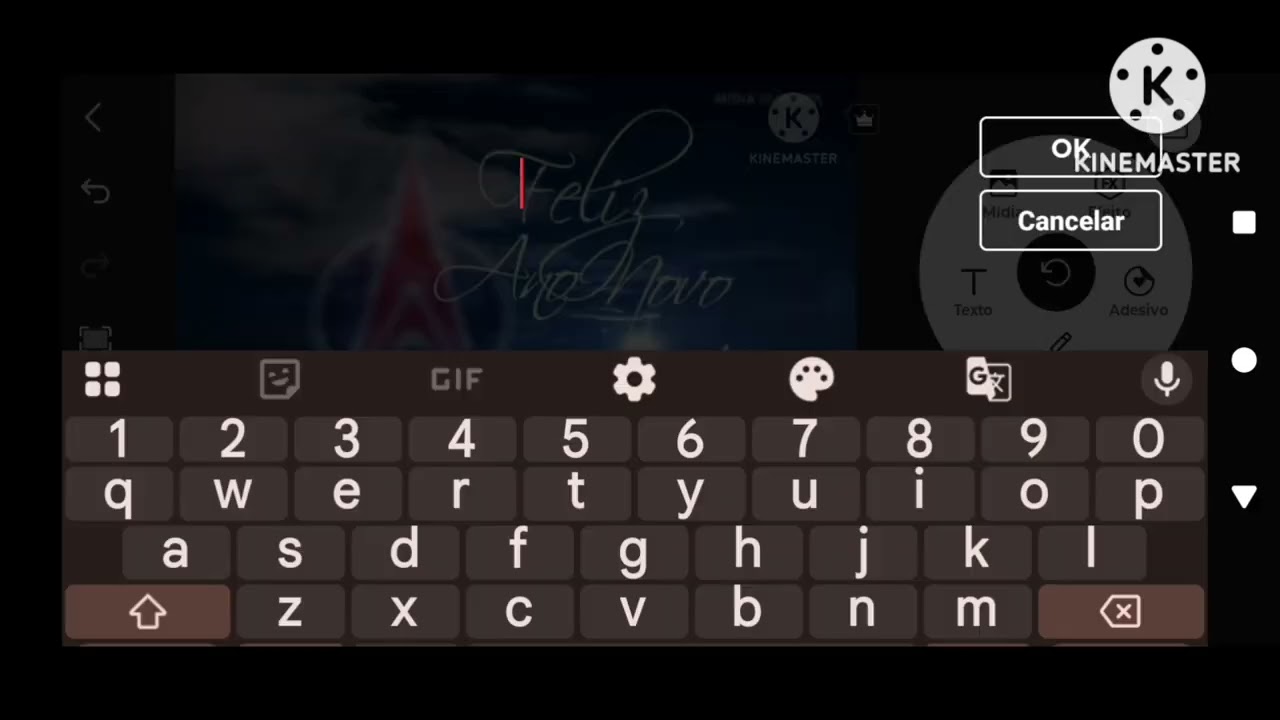 Feliz Ano Novo TV Clube Band KinemMaster 8x logo 