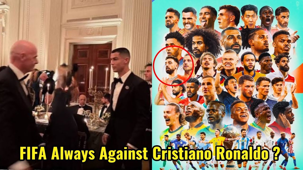FIFA deletes official World Cup poster following the massive backlash for not including Cristiano