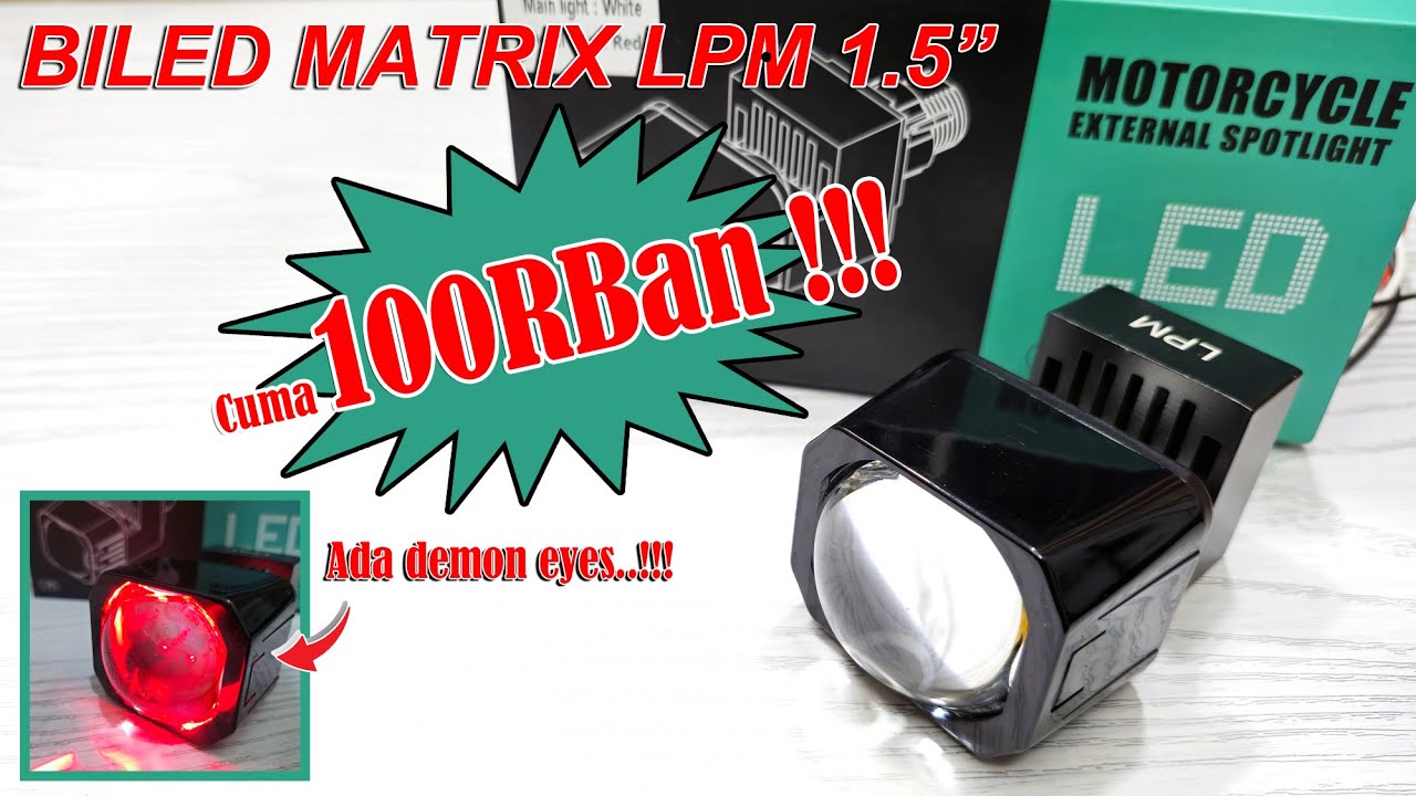 Review Biled Matrix LPM Murah Meriah 100ribuan