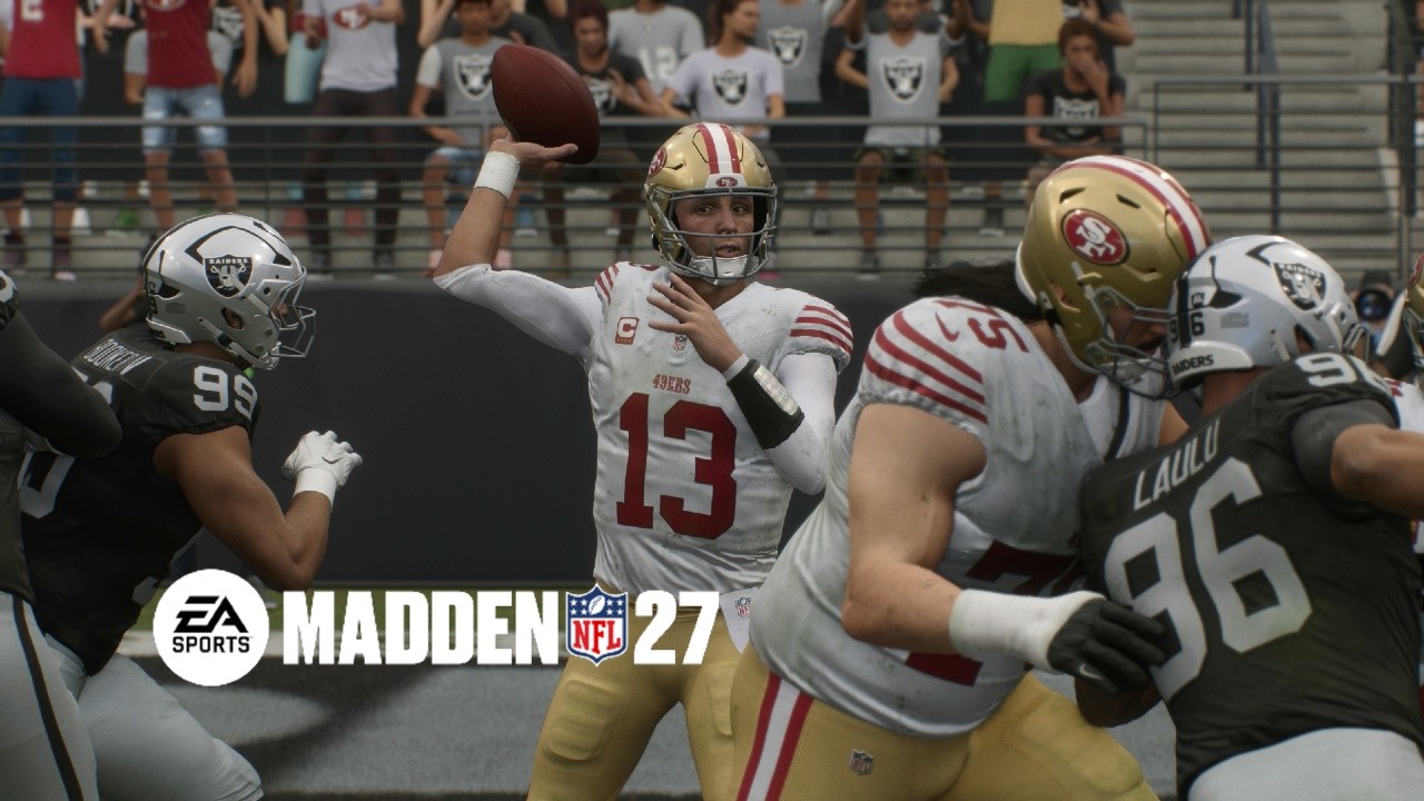 Madden 27 Gameplay - Raiders vs 49ers Full Game (PS5)