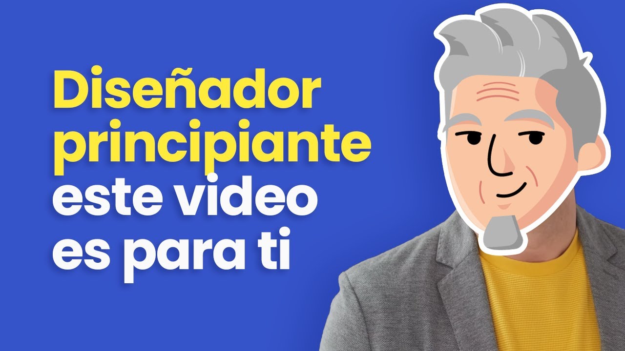 Diseñador gráfico principiante, este video es para ti