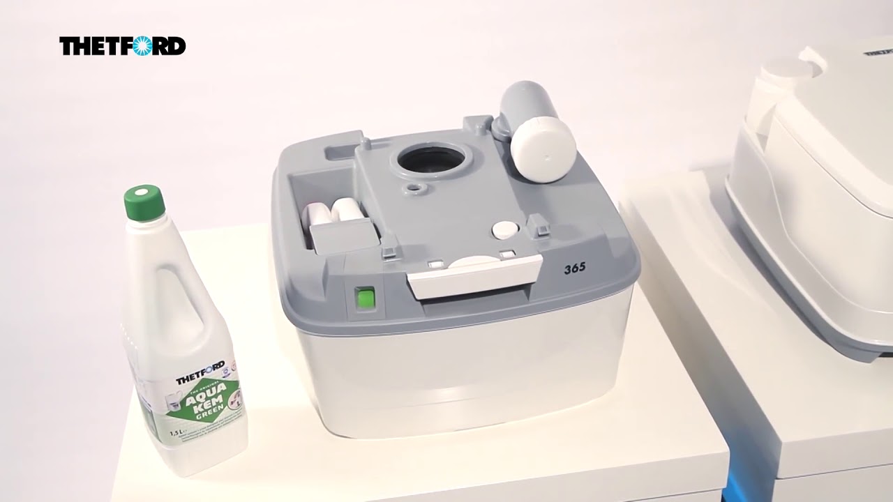 Thetford Porta Potti Qube 365    Comfortable and hygienic
