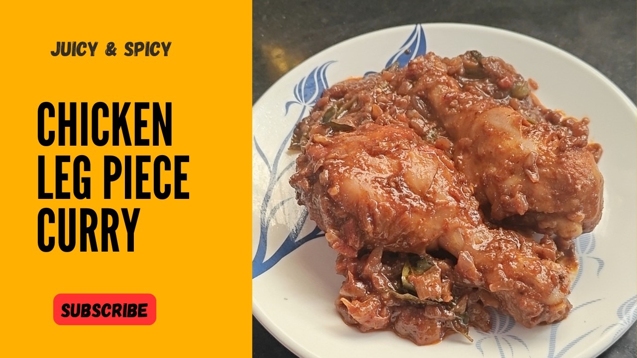 One Try = Addicted 🤤| Chicken Legs Piece Curry Recipe| Juicy & Spicy #viral #food #chickenlegpiece