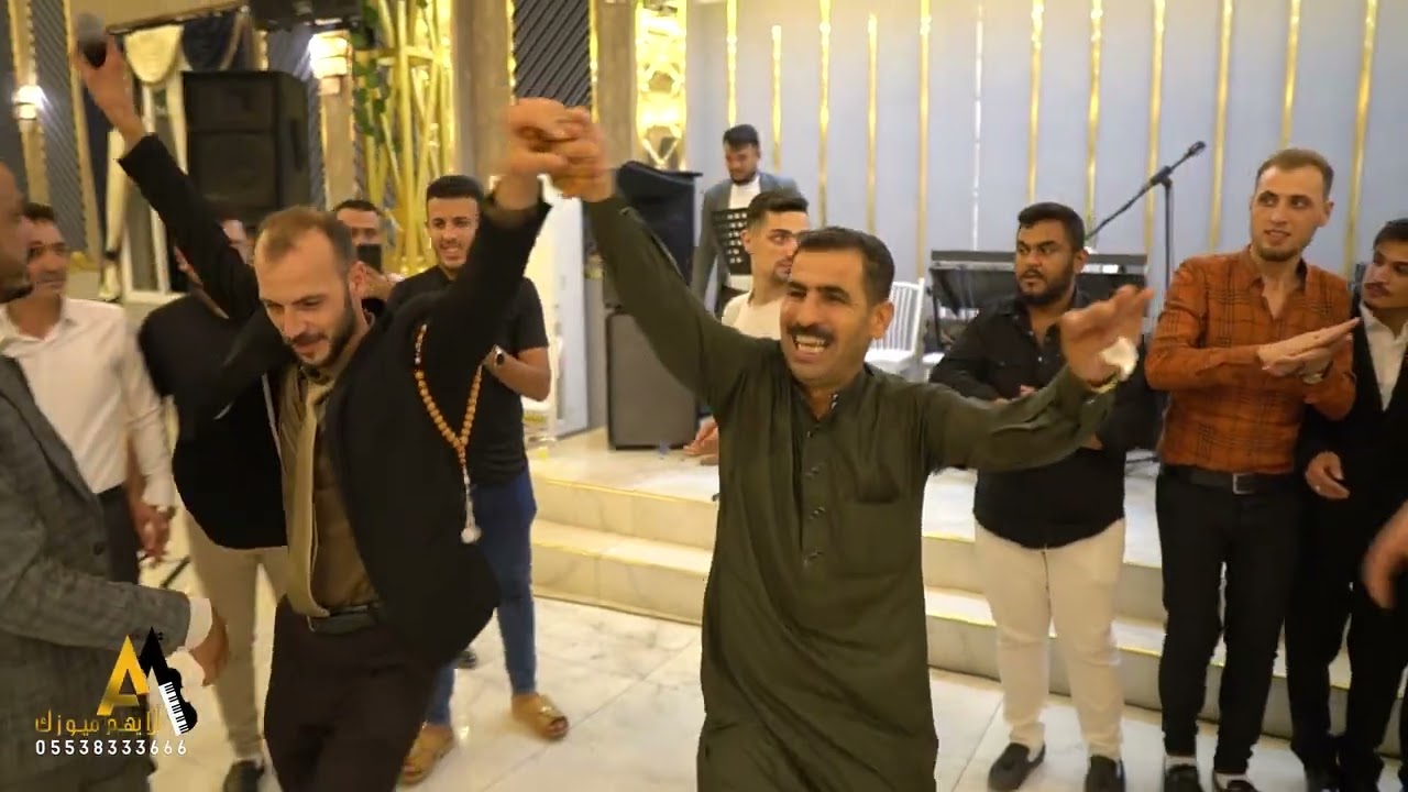 حفل زفاف العريس حسين علي العمر ج7 المنشد خالد النعيمي مؤسسة الأيهم للحجز 05538333666
