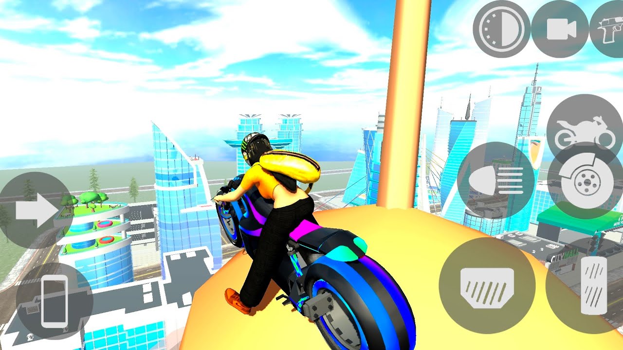 new update Indian bike driving 3D || Franklin ki Masti police ke sath! #live