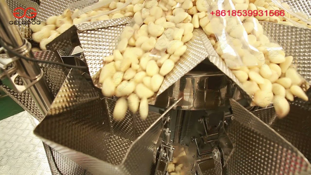 Garlic Peeling Packing Line Extend the shelf life of garlic