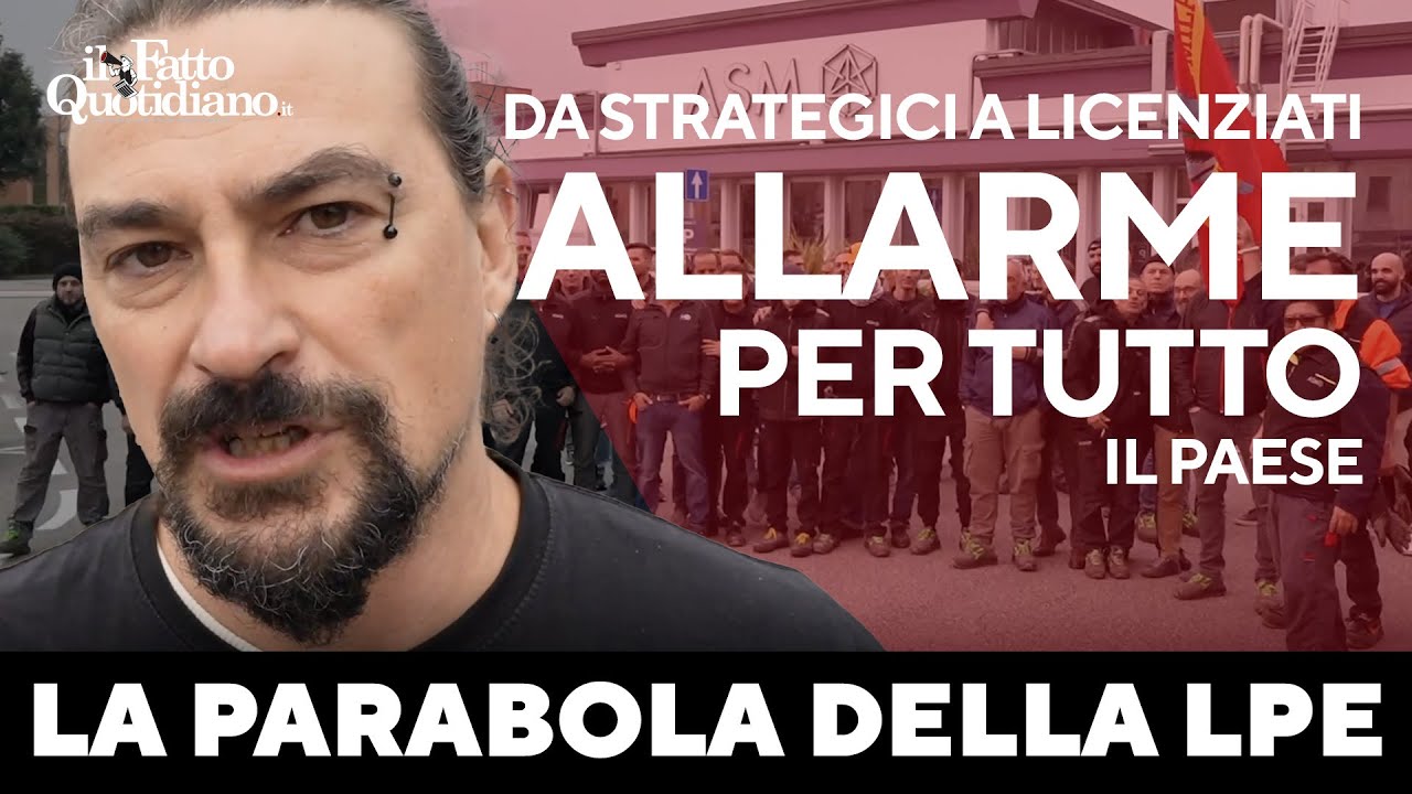 Da &ldquo;strategici&rdquo; a licenziati. La parabola degli operai della Lpe. Fiom: &ldquo;Allarme per tutto il Paese&rdquo;