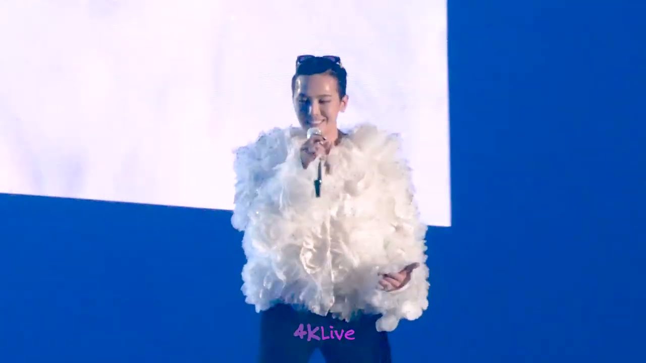 GDRAGON 지드래곤 지디 Talk abt What He did in Past Year - Seoul Encore Day 1 20251212