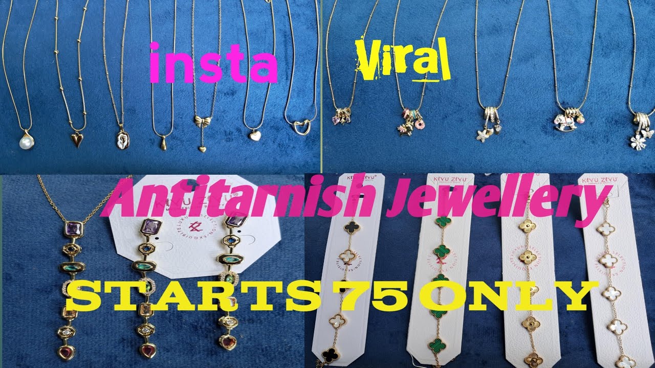 Latest Anti Tarnish Jewellery Wholesale Market || Stainless Still Jewellery Wholesaler ||