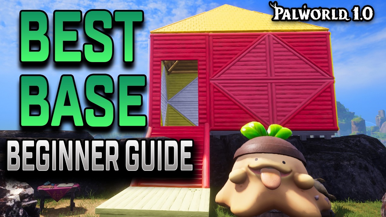 Palworld 1.0 Best Starting Base Location & Beginner Pal Base Guide