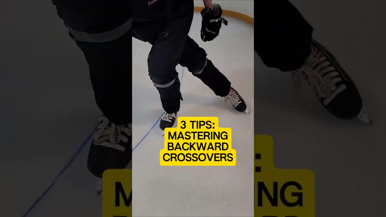 Improve Backward Crossovers: 3 Essential Tips #powerskating  #hockeydevelopment #skatingdevelopment