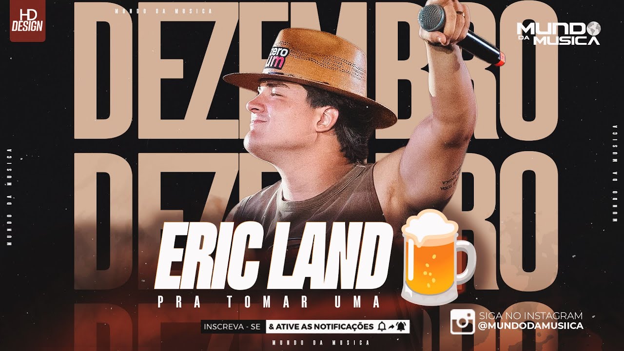 ERIC LAND | CD DEZEMBRO ( MÚSICAS NOVAS ) PAREDÃO - MUNDO DA MUSICA