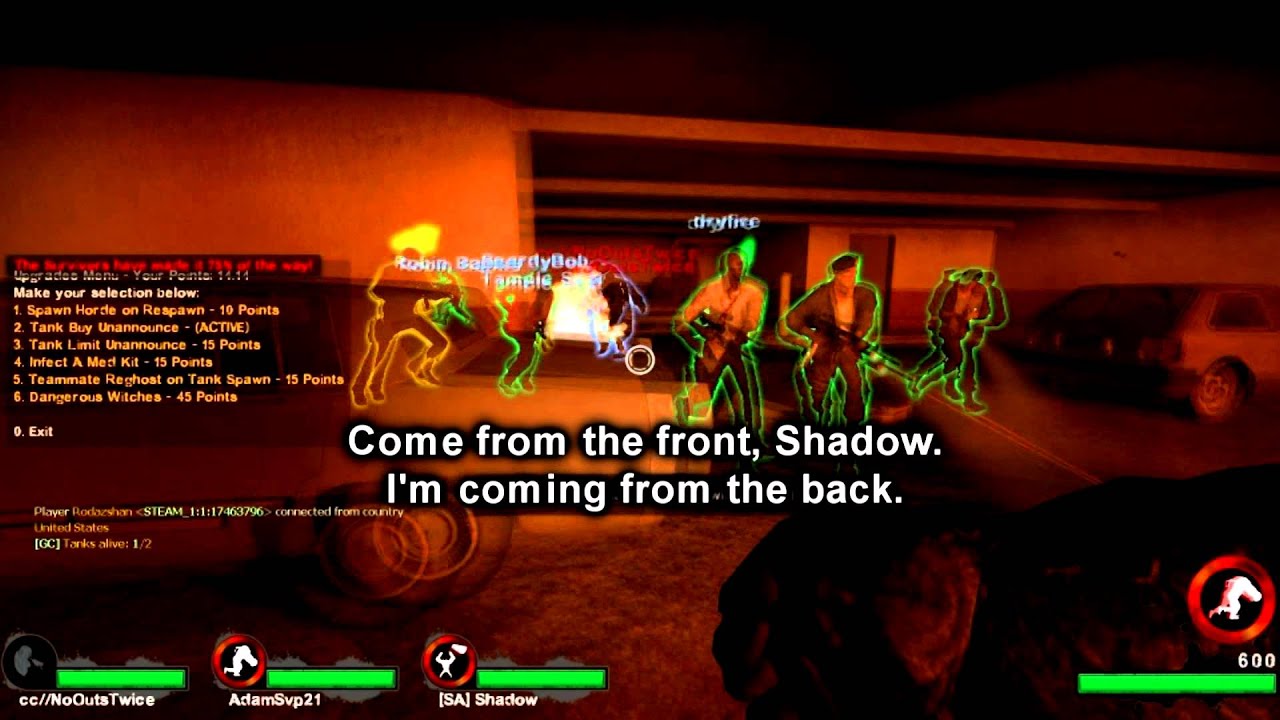 Left 4 Dead 2 - 10vs10 - Match 16
