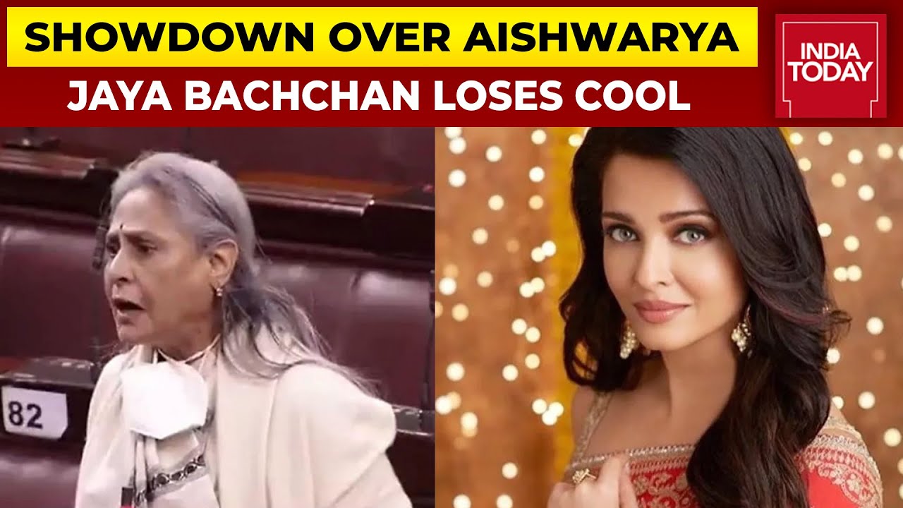 Jaya Bachchan Loses Cool In Parliament Over Remark On Aishwarya Rai, Curses BJP Government