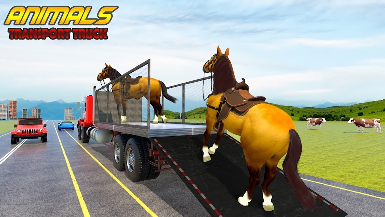 Farm Animals Transport Truck Android Gameplay #1