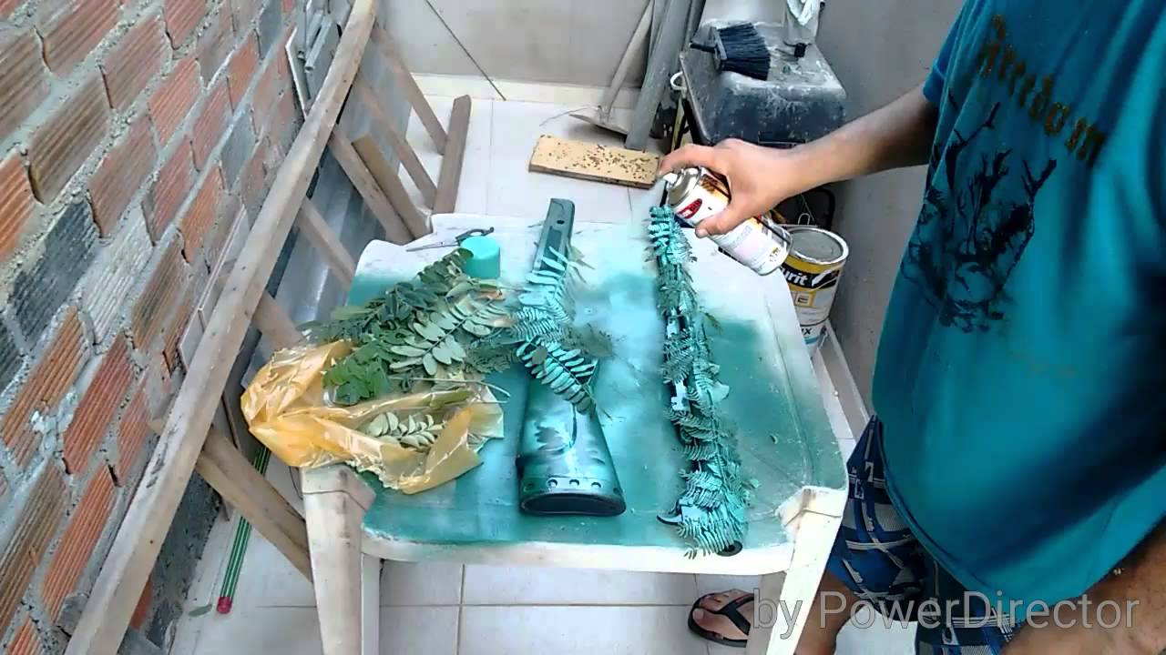 camuflando carabina wf600p .