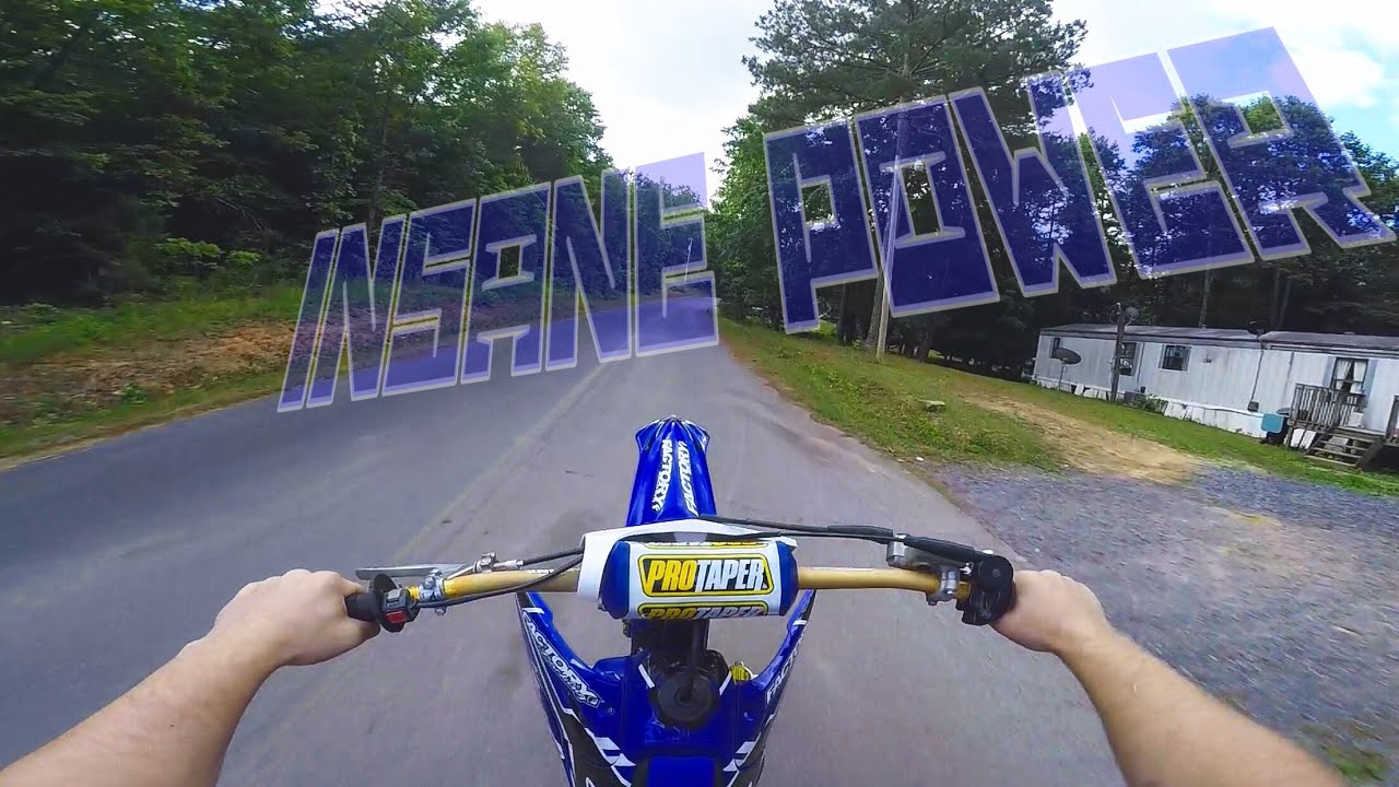 This bike’s POWER is INSANE - YZ250 BIG BORE