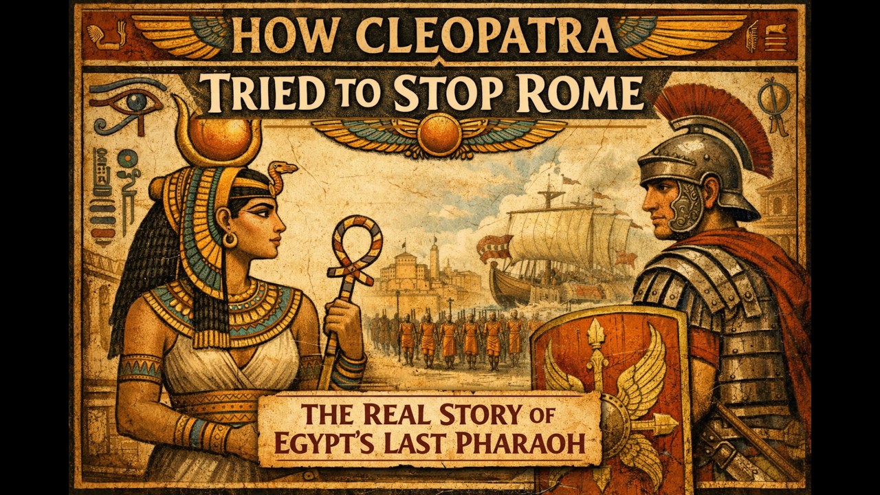 NO ADS-How Cleopatra Tried to Stop Rome — The Real Story of Egypt’s Last Pharaoh | History for sleep
