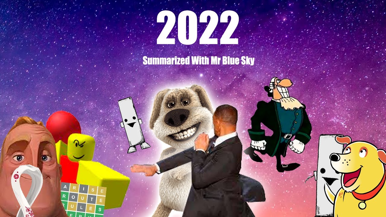 Meme Rewind 2022 Part 1| 2022 Summarized With Mr Blue Sky