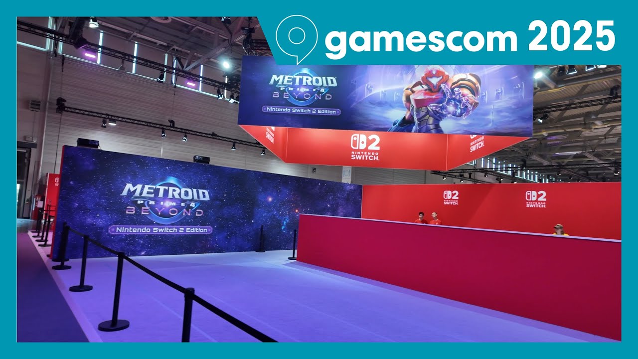 Nintendo @ Gamescom 2025 | Booth Tour