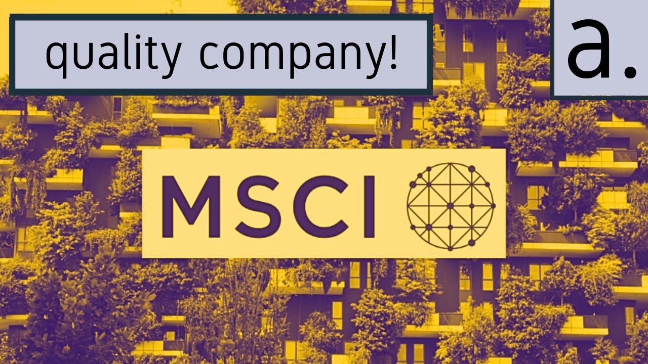 is MSCI stock undervalued after earnings?