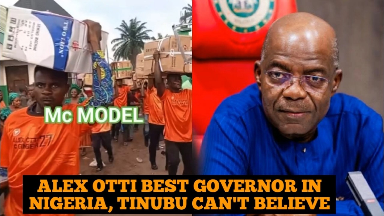 TINUBU & OTHER GOVERNORS WATCH AS ALEX OTTI EMPOWERS HIS PEOPLE WITH BILLIONS WORTH OF GOODS
