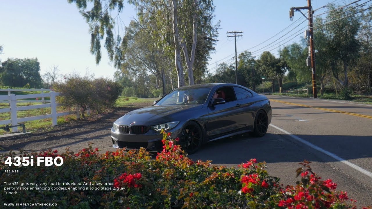 BMW F32 435i GETS CATLESS DOWNPIPE & FBO! Part 2
