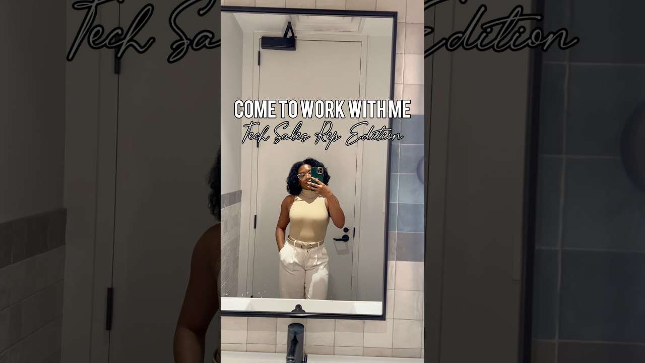 Day In The Life Of A Tech Sales Rep & Influencer #techsales