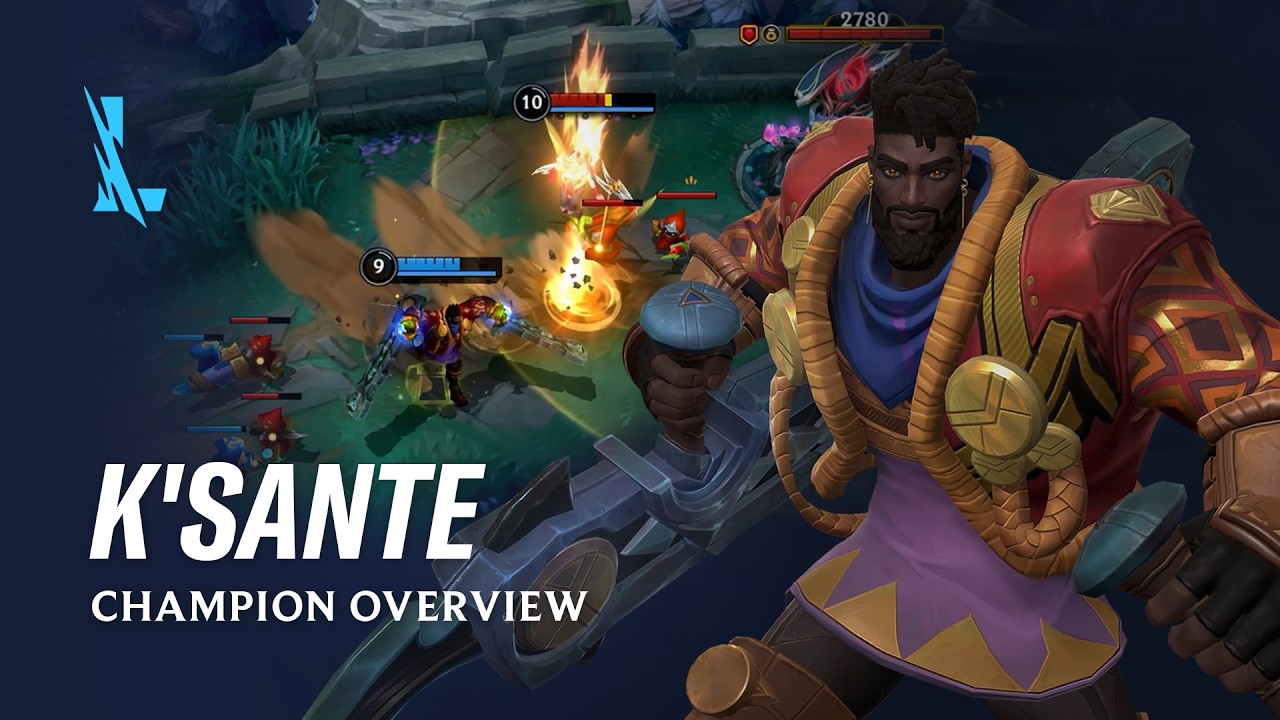 K&rsquo;Sante Champion Overview | Gameplay - League of Legends: Wild Rift
