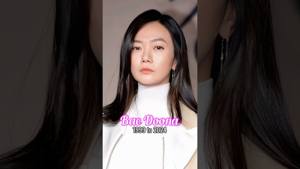 Bae Doona evolution from 1999 to 2024