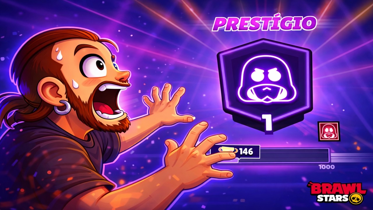 🔴 BRAWL STARS AO VIVO ➕ SUBINDO O GROM PARA OS 2.000 EM BUSCA DOS 100.000 TROF&Eacute;US 🔥 | VERTICAL!