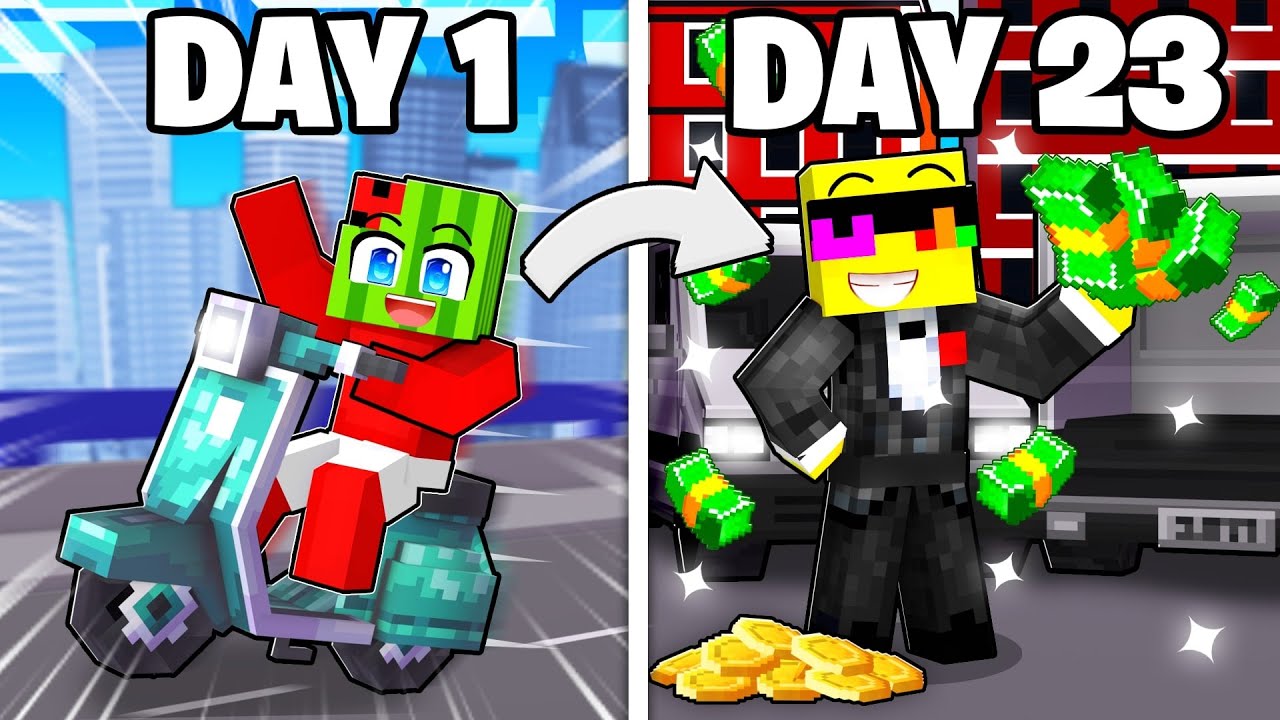 We opened a DELIVERY COMPANY in Minecraft!