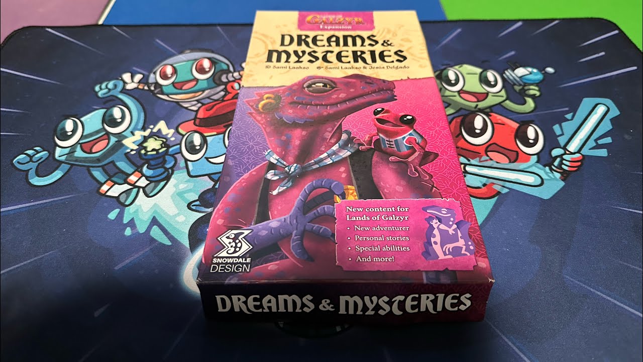 Lands of galzyr dreams and mysteries unboxing 