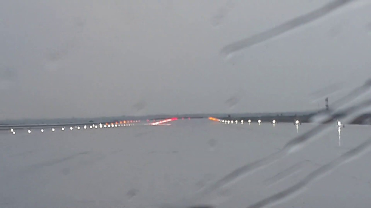 A Rainy Day At New Islamabad Airport Runway