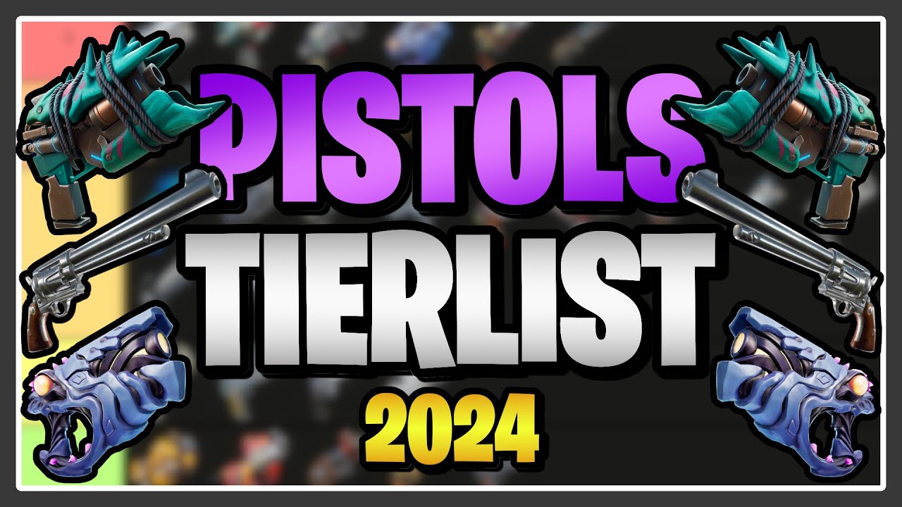 2024 UPDATE: Ranking EVERY PISTOL in Fortnite Save the World! (Pistol Tier List)
