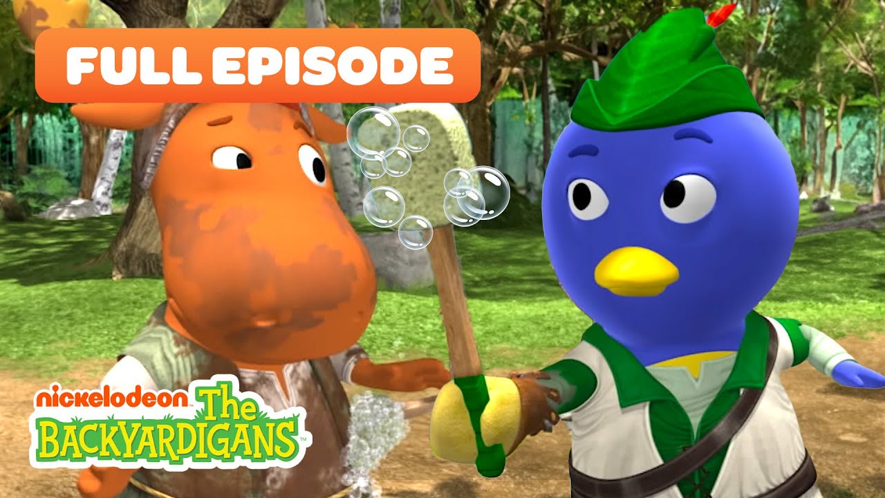 Pablo is Robin Hood the Clean & Rescues Stinky Villagers! 🫧 Full Episode | The Backyardigans