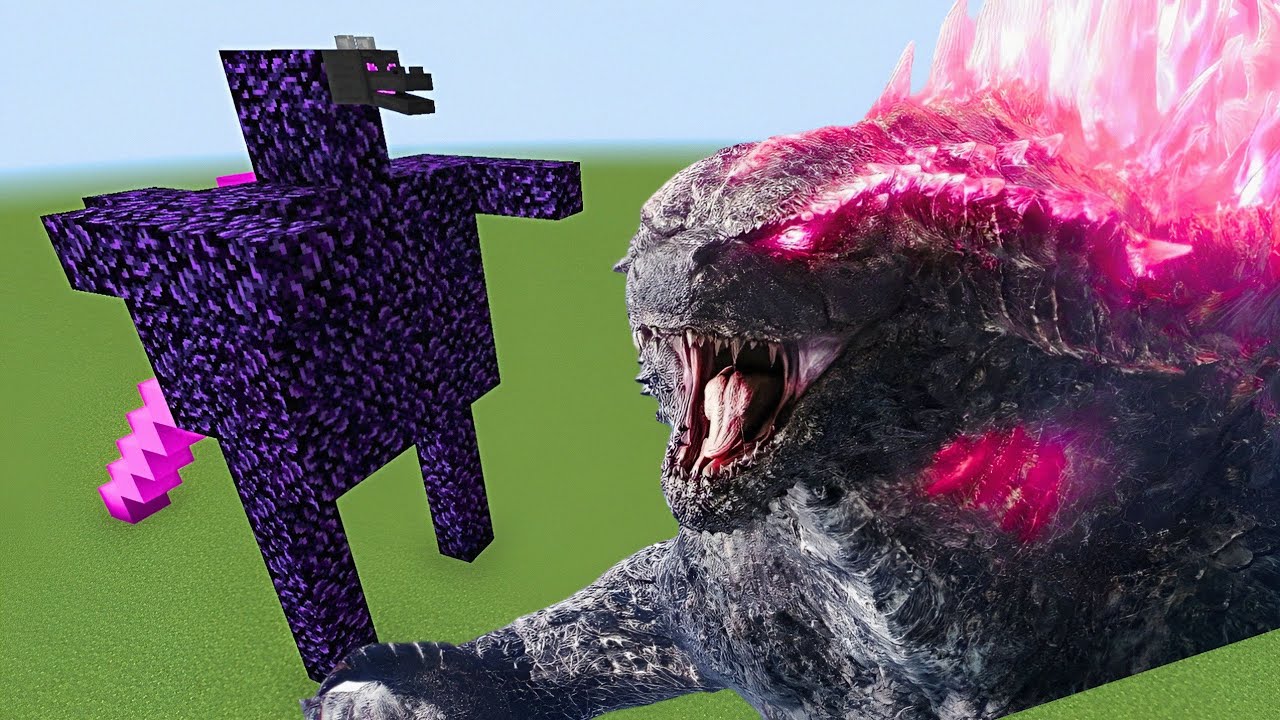 Godzilla x Kong: The New Empire in Minecraft