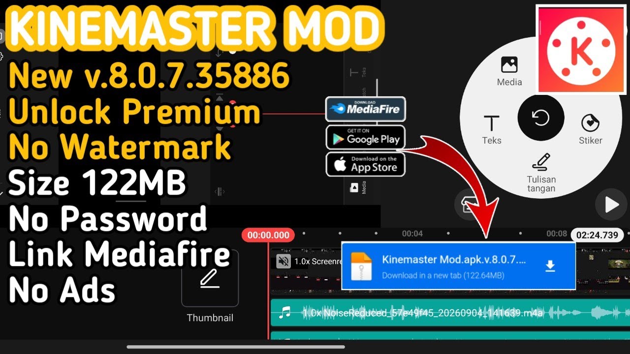 Kinemaster MOD Apk New v.8.0.7.35886